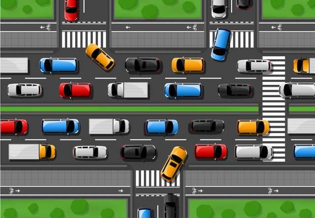 Congestión vehicular